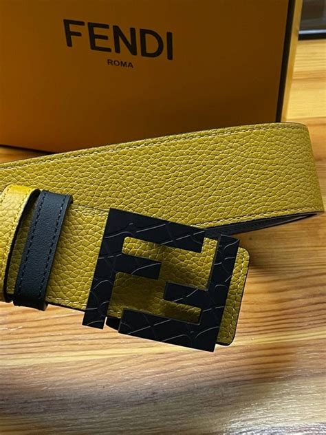 fendi belt size 50|how much are Fendi belts.